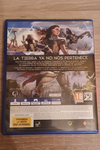 Horizon Zero Dawn (PlayStation 4)