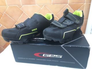Zapatillas ciclismo GES niño talla 38