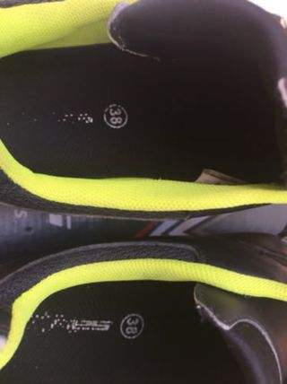 Zapatillas ciclismo GES niño talla 38