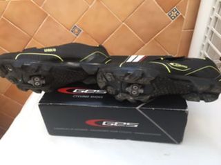 Zapatillas ciclismo GES niño talla 38