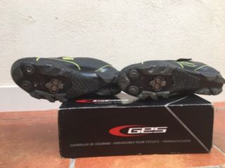 Zapatillas ciclismo GES niño talla 38