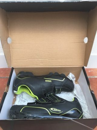 Zapatillas ciclismo GES niño talla 38