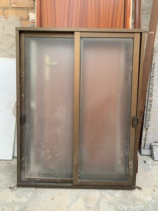 Ventana corredera aluminio
