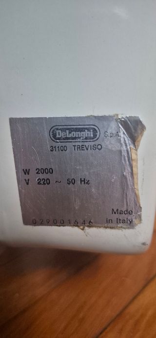 Termosifone DeLonghi vintage