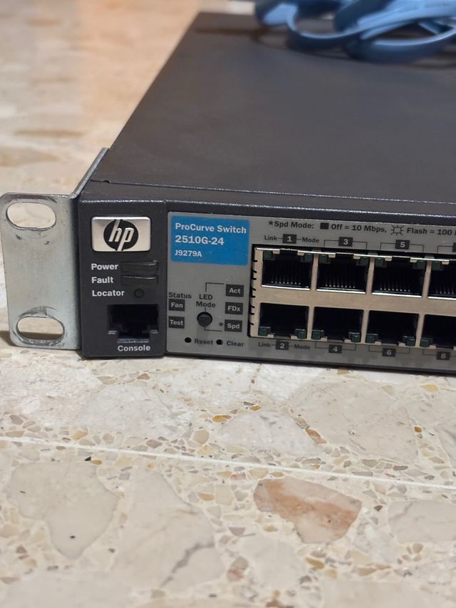 Switch procurve switch 2510G-24