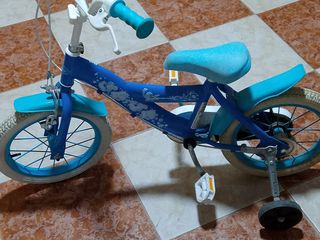 Bicicleta Frozen niña 12" usada