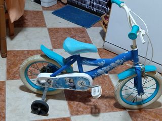 Bicicleta Frozen niña 12" usada