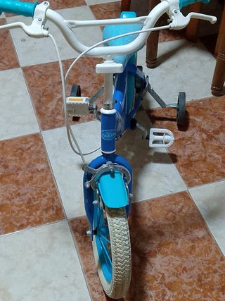 Bicicleta Frozen niña 12" usada