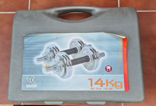 Mancuernas 14kg - 30lbs