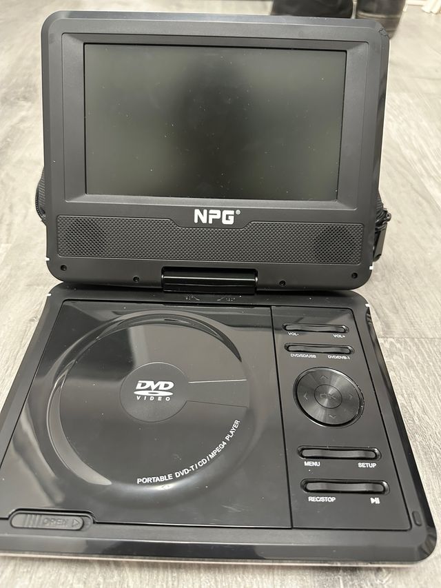 Reproductor DVD Portátil NPG + Películas