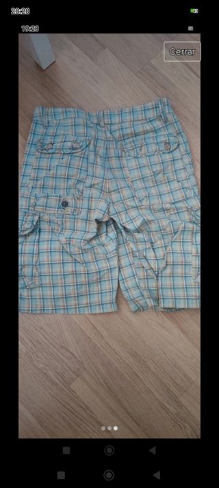 Bermudas Bershka Hombre L