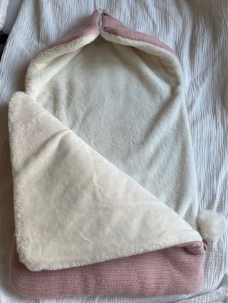 Saco capazo bebé - Rosa