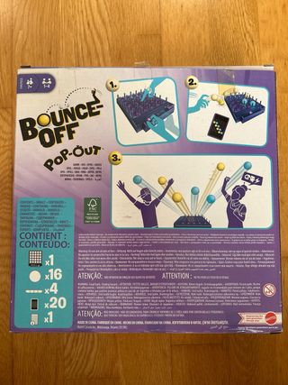 Bounce Off Pop-Out: Juego de Mesa
