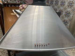 Campana extractora cocina acero