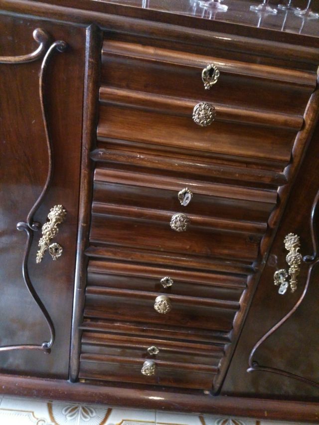 Aparador antiguo madera años 30-40