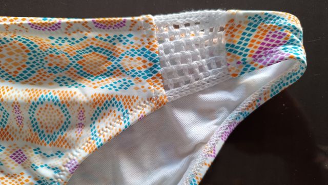 Bikini crochet multicolor talla XL