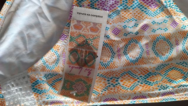 Bikini crochet multicolor talla XL