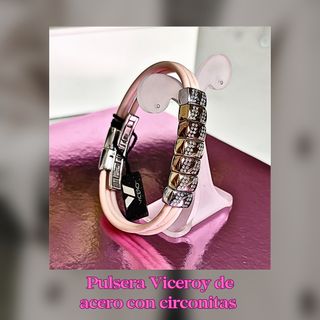 Pulseras Viceroy de acero con circonitas