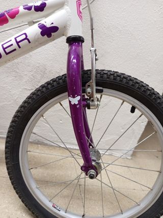 Bicicleta niña Quer. 20" usada