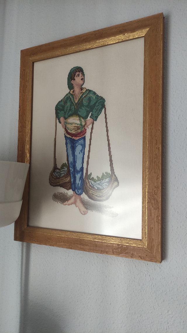 Cuadros punto de cruz:  Varios