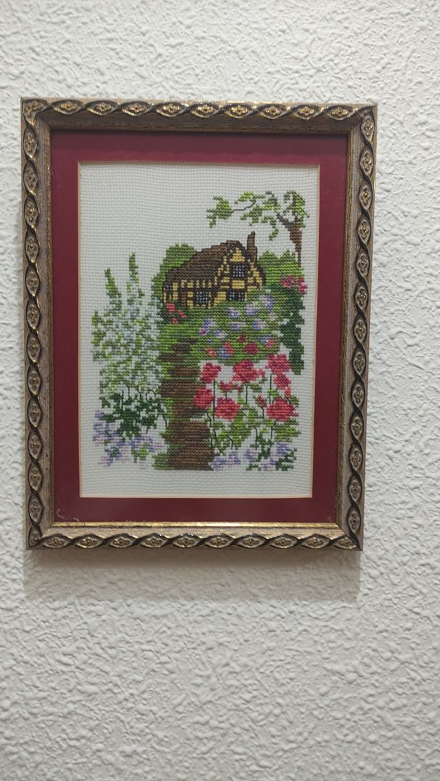 Cuadros punto de cruz:  Varios