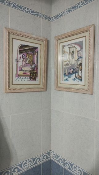 Cuadros punto de cruz:  Varios