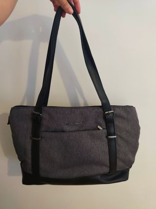 Bolso KROSER gris y negro
