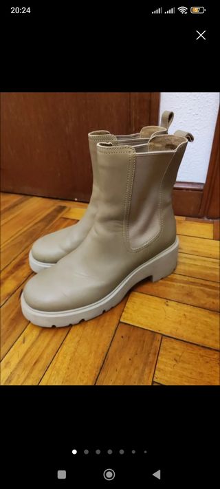 Botines de piel CAMPER beige 42