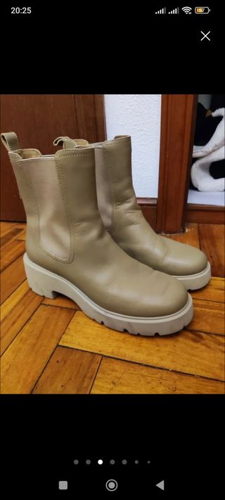 Botines de piel CAMPER beige 42
