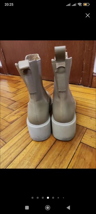 Botines de piel CAMPER beige 42