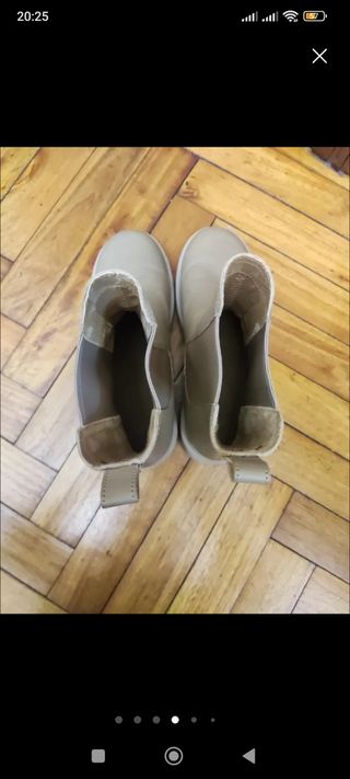Botines de piel CAMPER beige 42