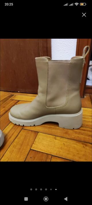 Botines de piel CAMPER beige 42