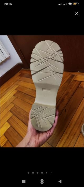 Botines de piel CAMPER beige 42