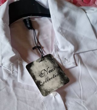 Camicia bianca leggera donna