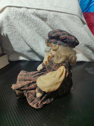 Muñeca porcelana vintage