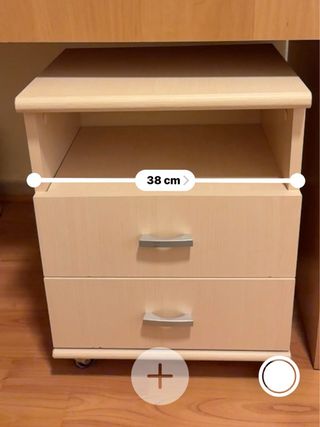 Mueble auxiliar beige