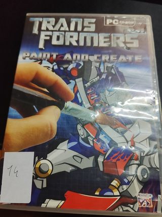 DVD Transformers: Paint & Create