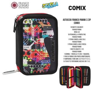 Astuccio Comix 3 zip Franco Panini
