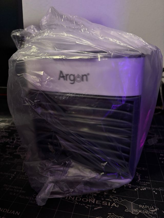 Ventilador Argon Portátil 3 en 1