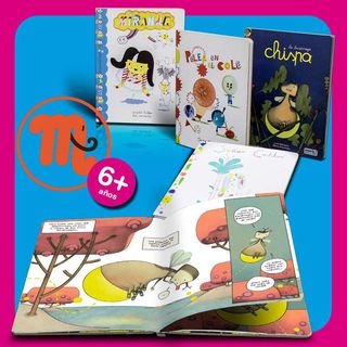 PACK MAMUT +6 años. 4 CÓMICS