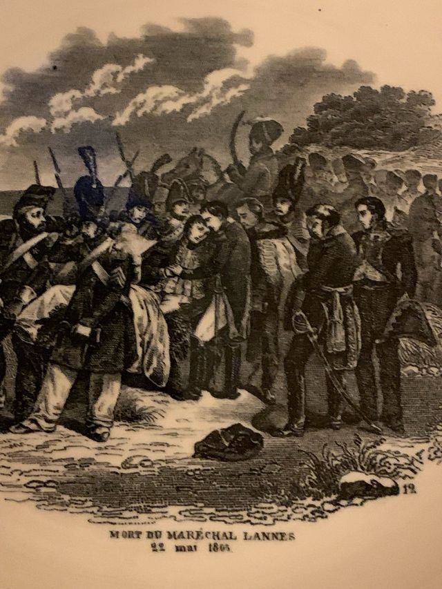 Piatto commemorativo Morte Maresciallo Lannes