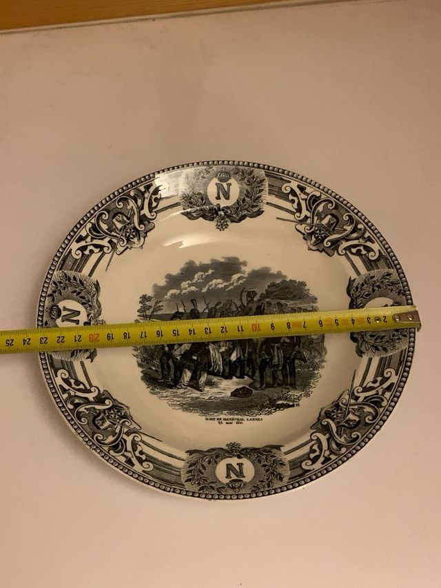 Piatto commemorativo Morte Maresciallo Lannes