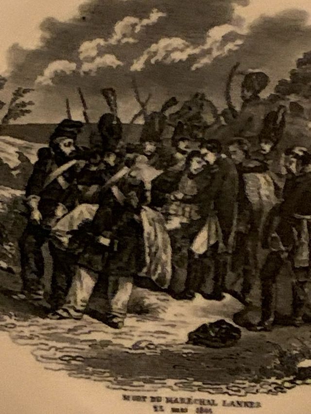 Piatto commemorativo Morte Maresciallo Lannes