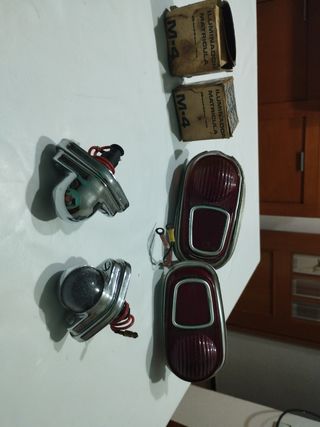 Faros traseros y delanteros clásicos