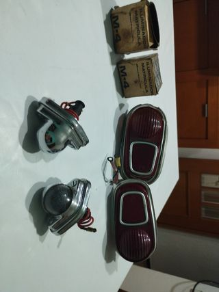 Faros traseros y delanteros clásicos