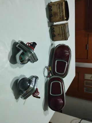 Faros traseros y delanteros clásicos