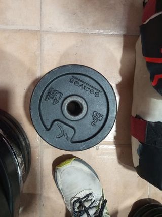 Discos peso 2kg - Fitness
