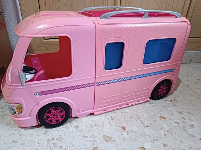 Caravana Barbie - Autocaravana Rosa