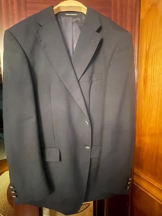 Chaqueta americana azul marino hombre