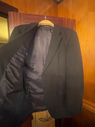 Chaqueta americana azul marino hombre